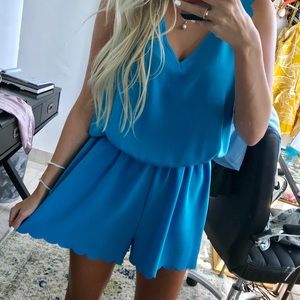 Light Blue Romper